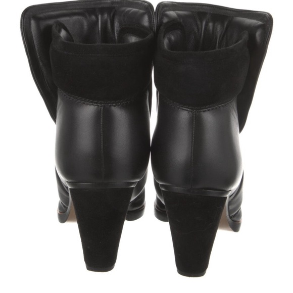Chloé Black Leather Ankle Boots - Picture 3 of 6